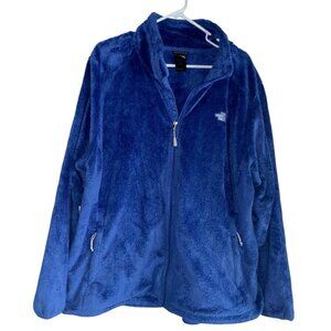 The North Face Women's Osito Fleece Jacket Full Zip Blue Size XXXL 3XL Soft